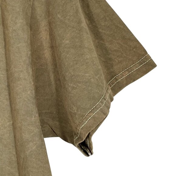 NWOT Nirvana Band Tee Green Large 100% Cotton Licensed Merch Grunge Rock Smiley - Picture 7 of 11